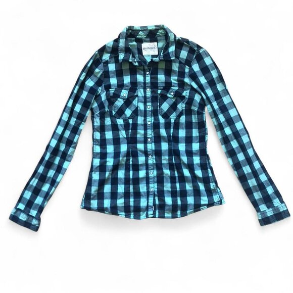 00s Garage Plaid Shirt - Picture 2 of 6